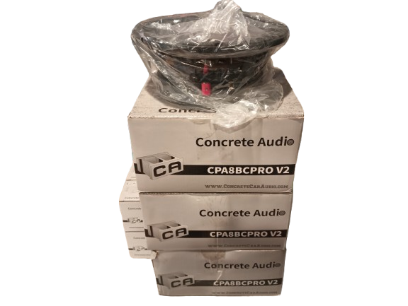 USED Concrete Audio CPA8BCPRO 8" Midrange Speaker 8 Ohm (SET OF 4)