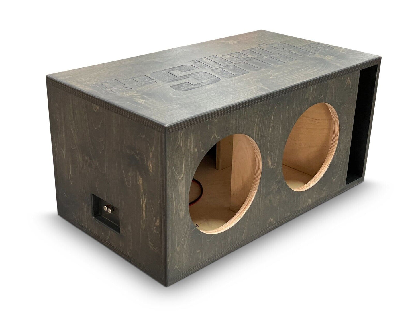 Resilient Sounds Dual 10″ Gold Subwoofer Enclosure