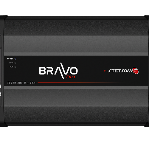 STETSOM BRAVO FULL 5000 1ohm Monoblock Amplifier