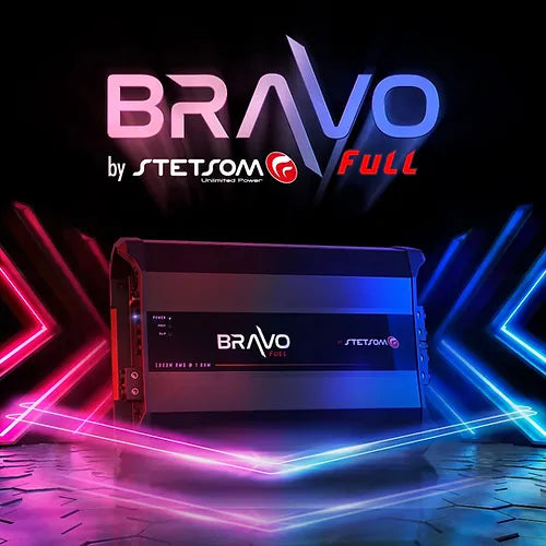 STETSOM BRAVO FULL 5000 1ohm Monoblock Amplifier