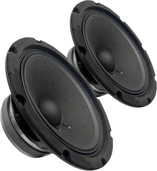 COBALT  8" MidBass Speaker 4 Ohm Each  (SET OF 2 SPEAKERS)