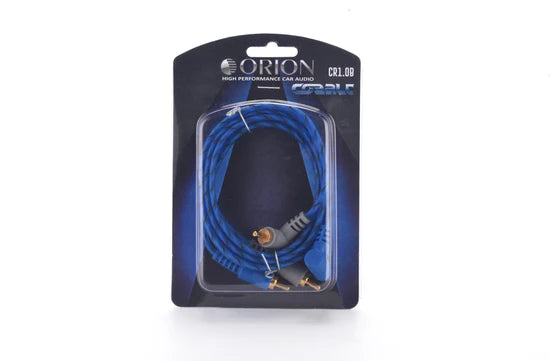 ORION Cobalt RCA BLUE 1.0 METER / 3.27 FT ANGLE/STRAIGHT TERMINAL