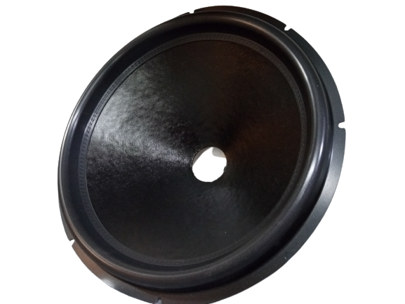 18" Subwoofer Cone with Tall Roll Stitched Surround for 2.5" Voice Coil