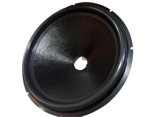 18" Subwoofer Cone with Tall Roll Stitched Surround for 2.5" Voice Coil