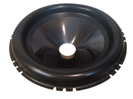 18″ Carbon Fiber Subwoofer Cone with Big Roll Surround For 3" Voice Coil