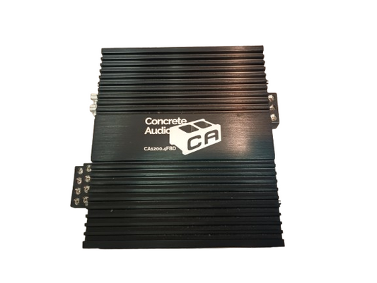 USED Concrete Audio CA1200.4FBD 4 Channel Amplifier