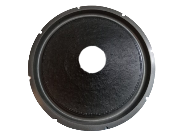 15" Subwoofer Cone with Tall Roll Stitched Surround For 2.5" Voice Coil