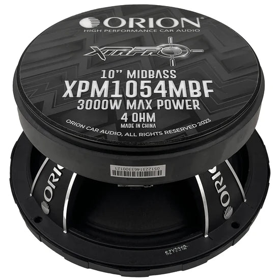 ORION XTR PRO XPM1054MBF 10" Midbass Speaker