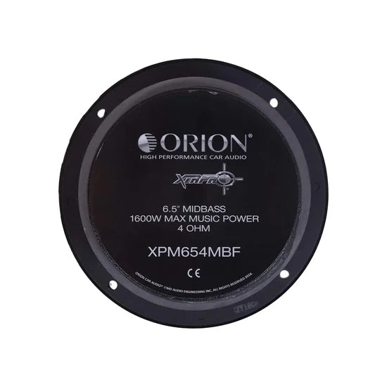 ORION XTR PRO XPM654MBF  6.5" Midbass Speaker 4ohm