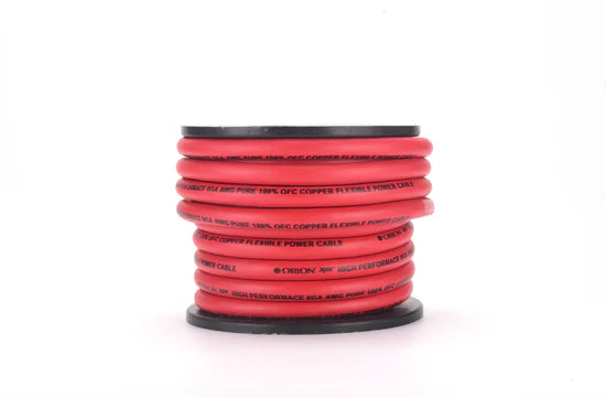 XTRPRO 0-GAUGE 100% OFC 50FT WIRE ROLL - RED