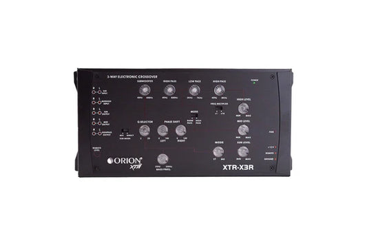 XTR-X3R 3-Way Electronic Crossover Network with Remote Bass Boost