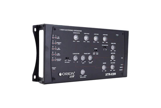 XTR-X3R 3-Way Electronic Crossover Network with Remote Bass Boost