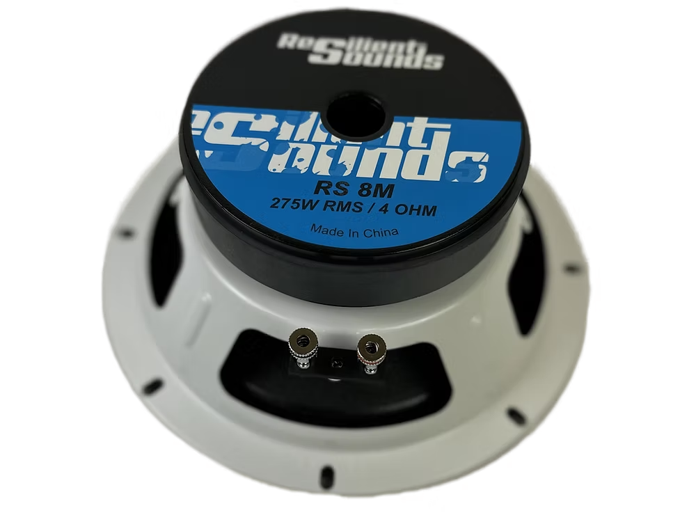 Resilient Sounds RS 8M 275w RMS 4ohm 8" speaker