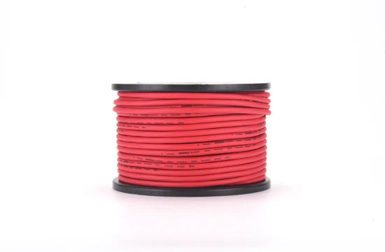 COBALT 8-GAUGE 200FT CCA WIRE ROLL - RED