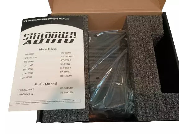 YARDSALE Sundown Audio SIA-2500D SMART 2500W Wide Range Class D Amplifier