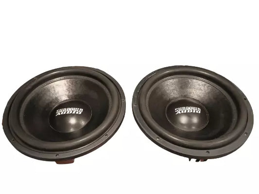 YARDSALE Sundown Audio SA-15v1 Rev 3 Dual 4 Ohm Subwoofers